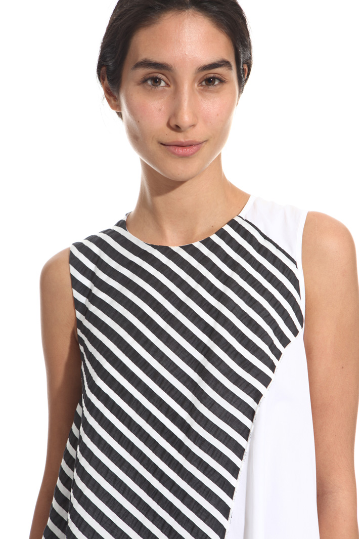 Cotton A-line dress Intrend Cotton A-line dress Intrend