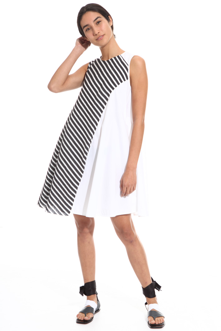 Cotton A-line dress Intrend Cotton A-line dress Intrend