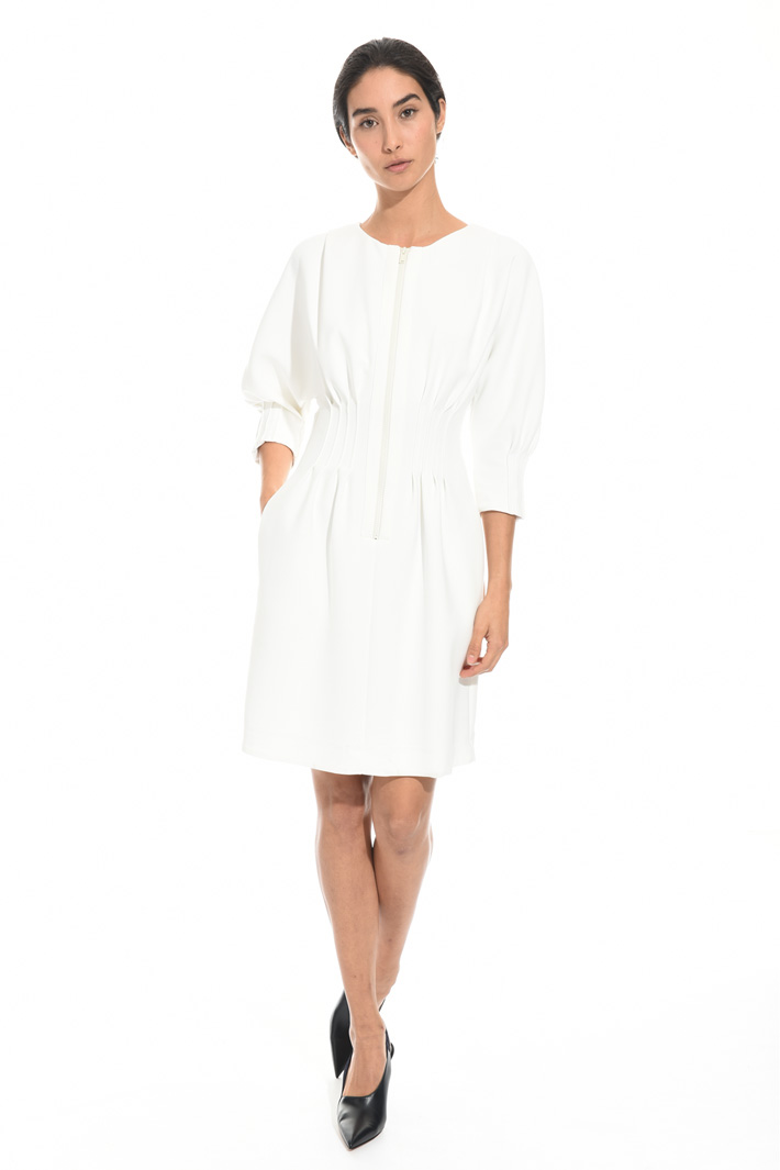 Pleated waist dress Intrend Pleated waist dress Intrend