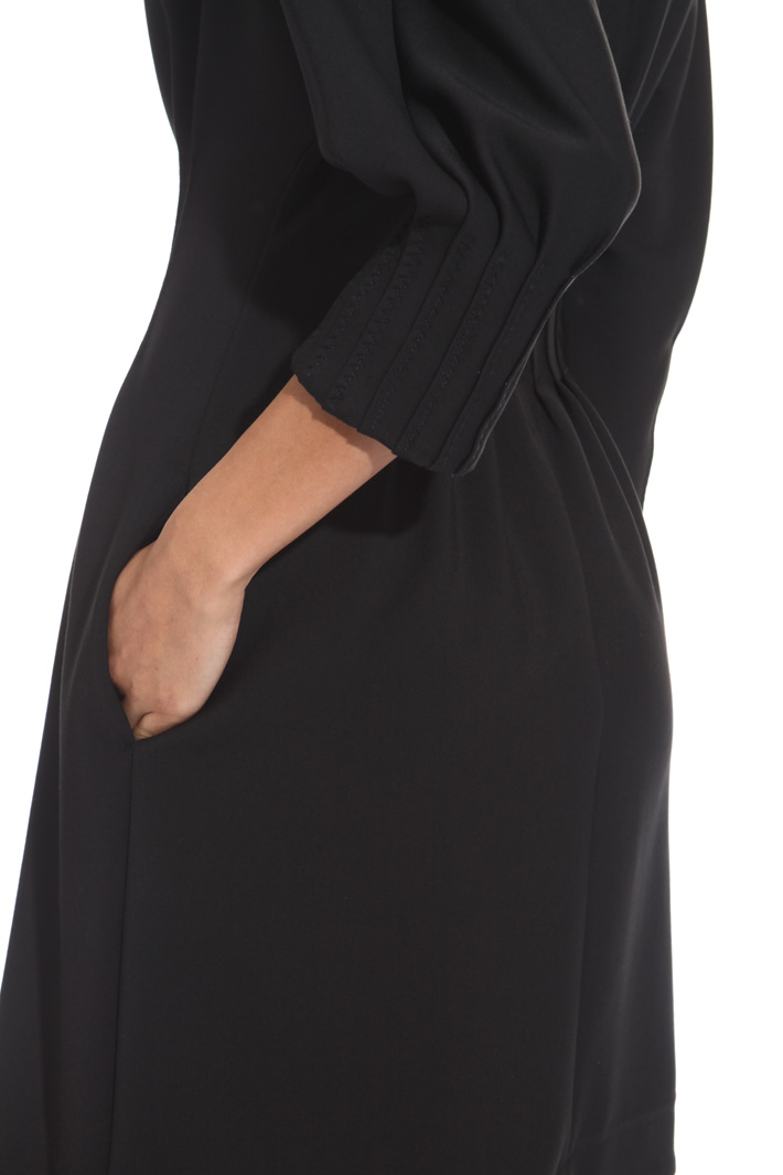 Pleated waist dress Intrend Pleated waist dress Intrend