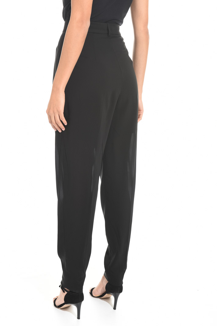 Long georgette trousers Diffusione Tessile Long georgette trousers Diffusione Tessile