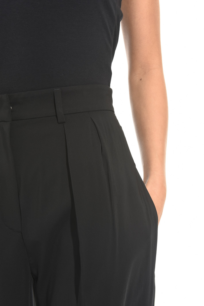 Long georgette trousers Diffusione Tessile Long georgette trousers Diffusione Tessile
