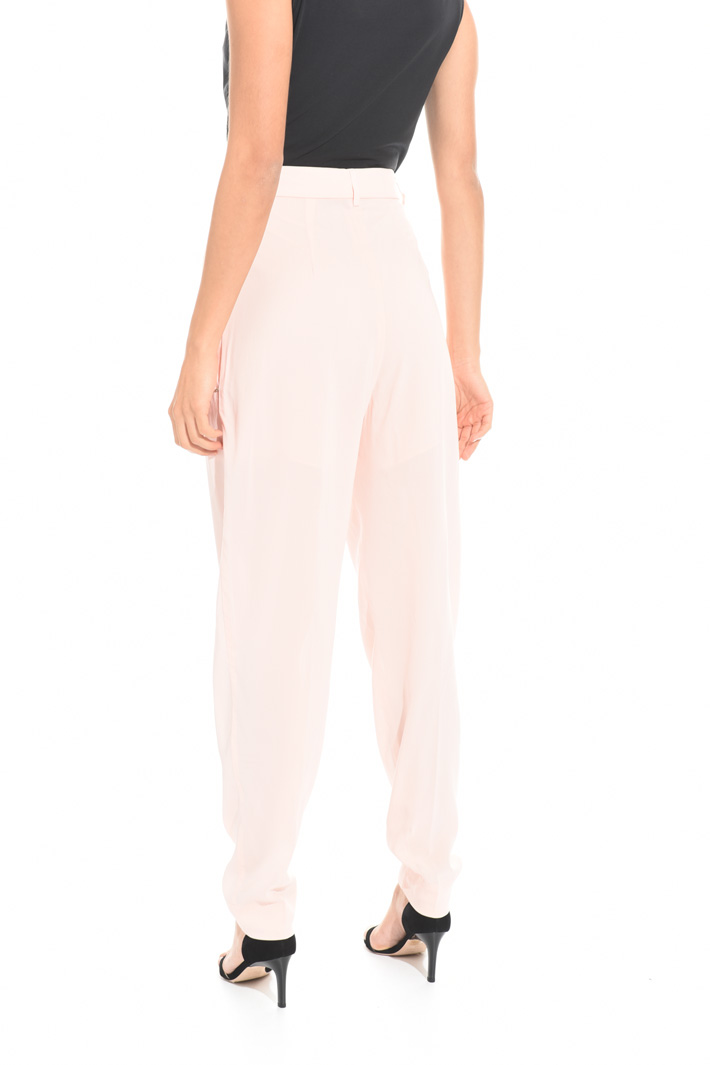 Long georgette trousers Diffusione Tessile Long georgette trousers Diffusione Tessile