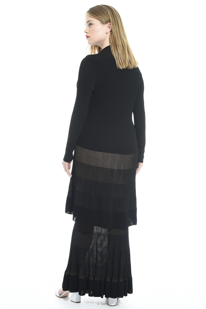 Cardigan lungo in viscosa Intrend Cardigan lungo in viscosa Intrend