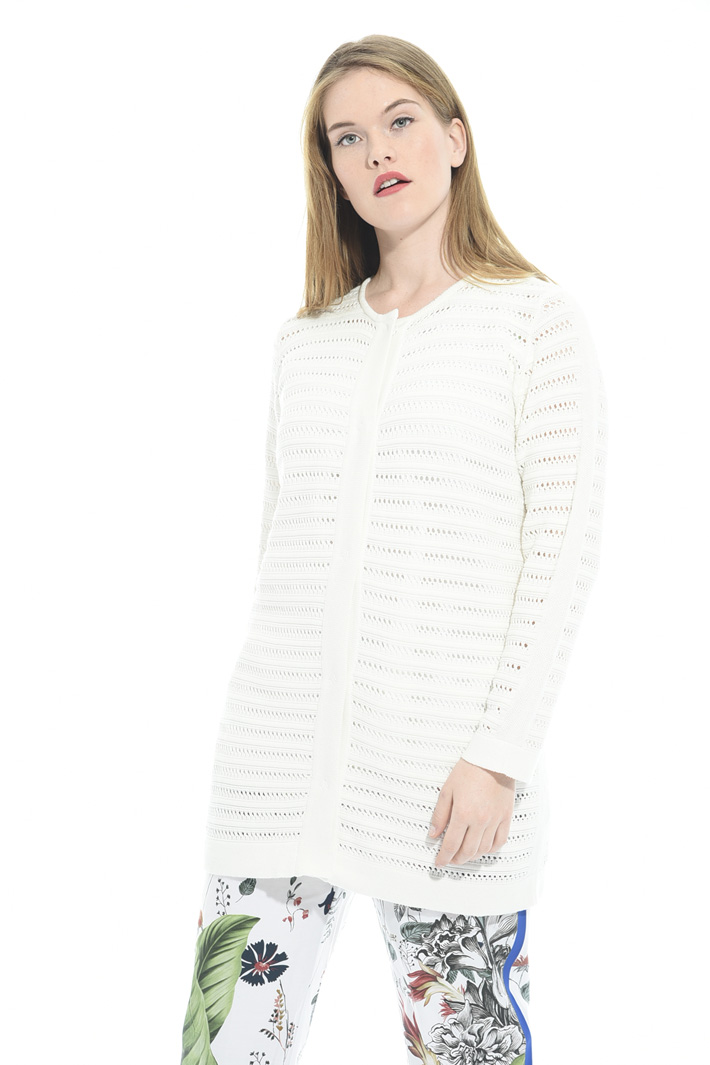 Cardigan lungo traforato Intrend Cardigan lungo traforato Intrend