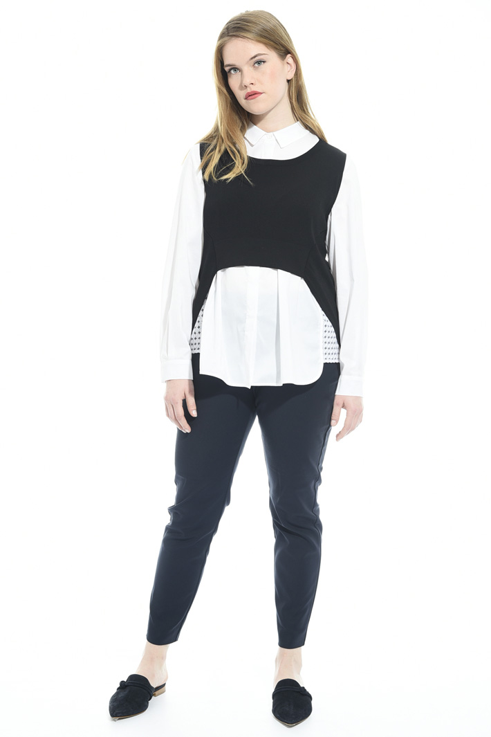 Asymmetric viscose top Intrend Asymmetric viscose top Intrend