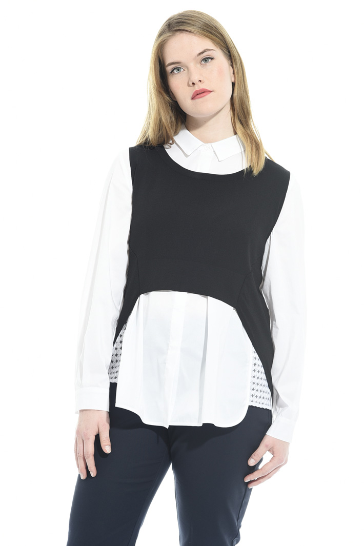 Asymmetric viscose top Intrend Asymmetric viscose top Intrend