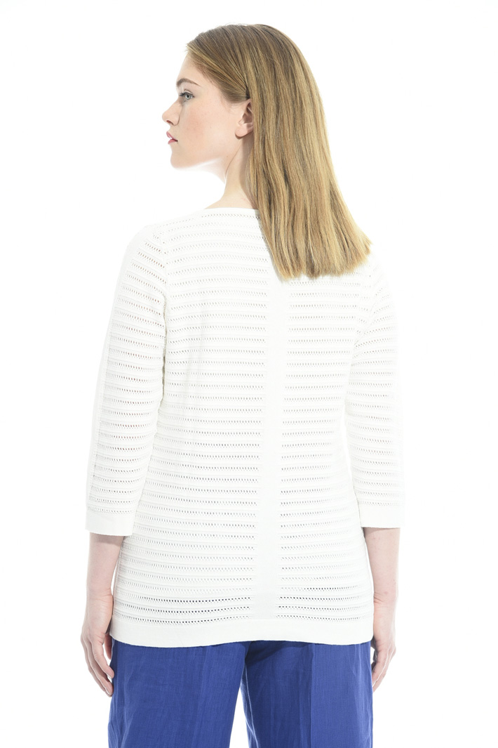 Maglia in cotone traforato Intrend Maglia in cotone traforato Intrend
