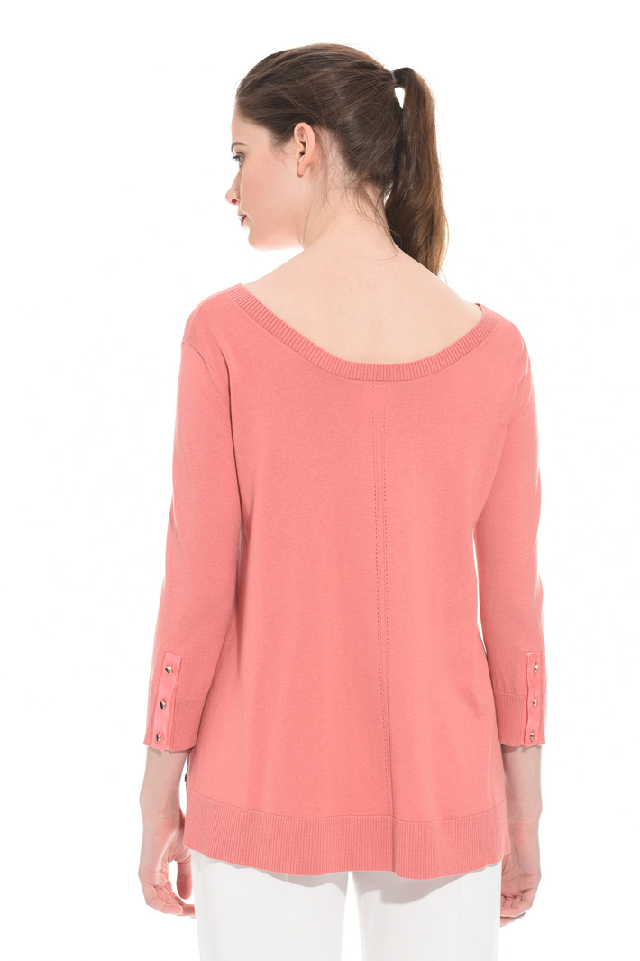 Loose silk and cotton sweater Intrend Loose silk and cotton sweater Intrend