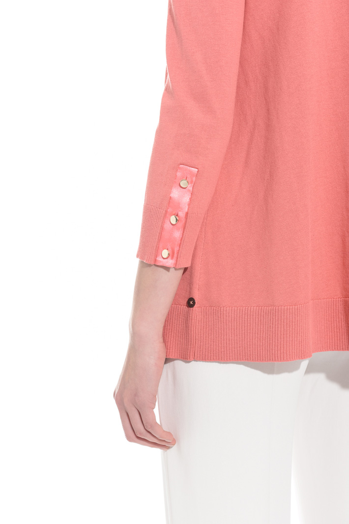 Loose silk and cotton sweater Intrend Loose silk and cotton sweater Intrend