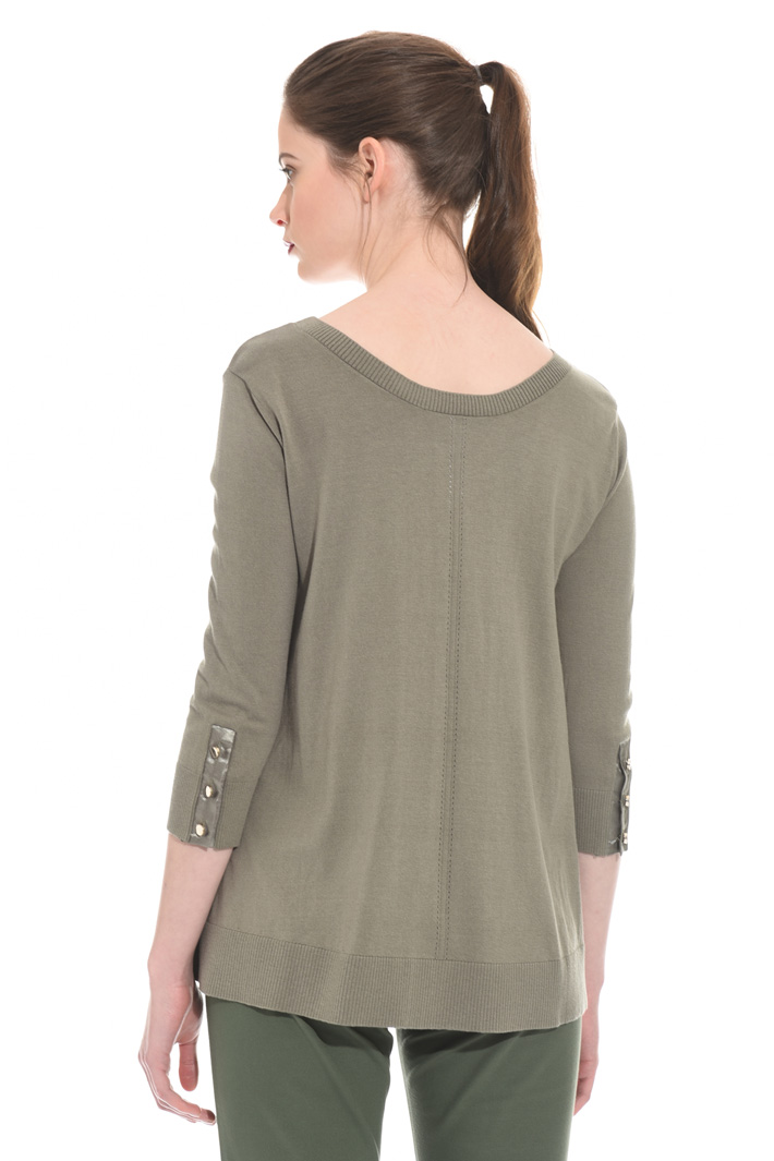 Maglia ampia in cotone e seta Intrend Maglia ampia in cotone e seta Intrend