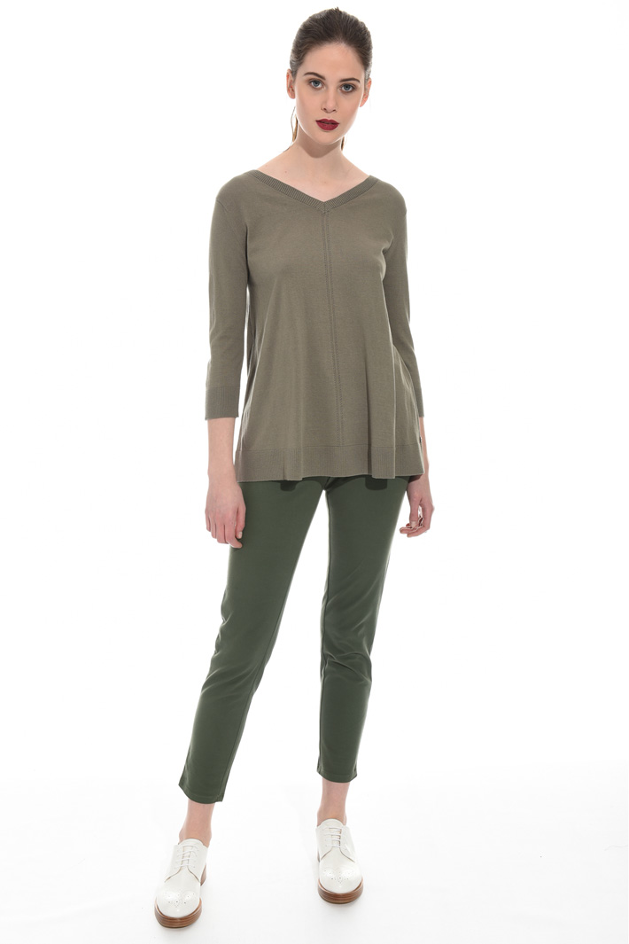 Maglia ampia in cotone e seta Intrend Maglia ampia in cotone e seta Intrend