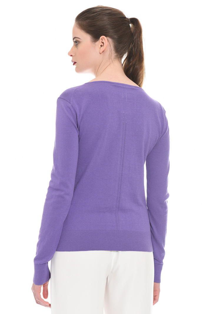 Decorative button sweater Intrend Decorative button sweater Intrend