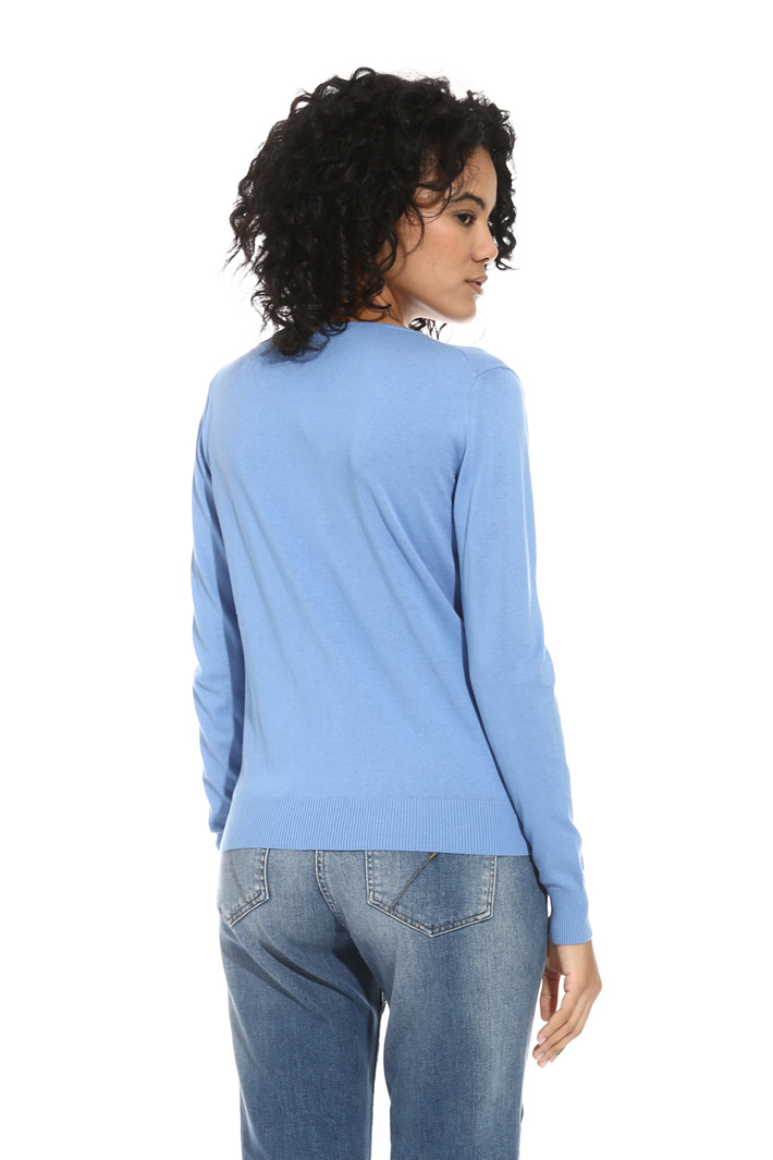 Decorative button sweater Intrend Decorative button sweater Intrend