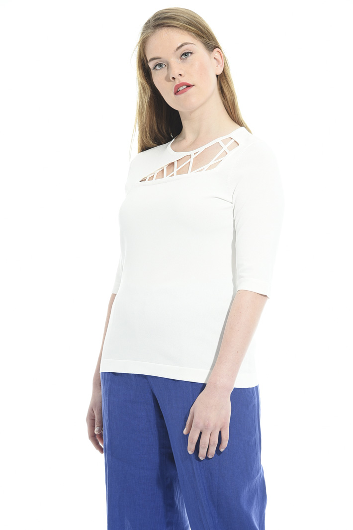 Matte viscose sweater Intrend Matte viscose sweater Intrend