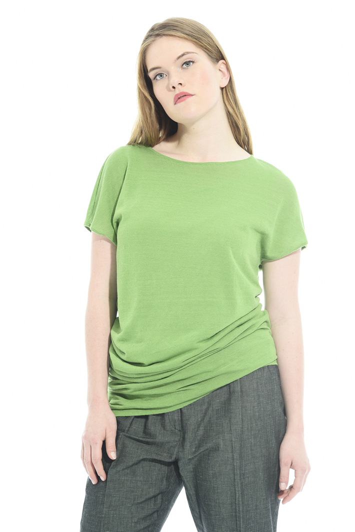 Maglia asimmetrica in lino Intrend Maglia asimmetrica in lino Intrend