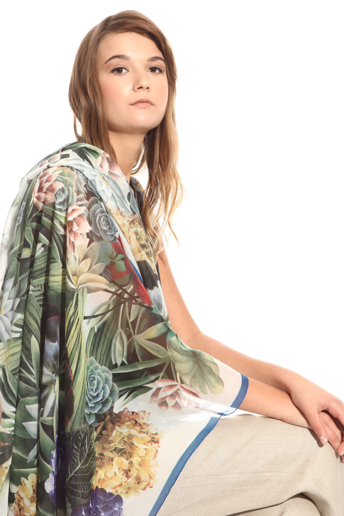 Oversized cotton foulard Intrend Oversized cotton foulard Intrend