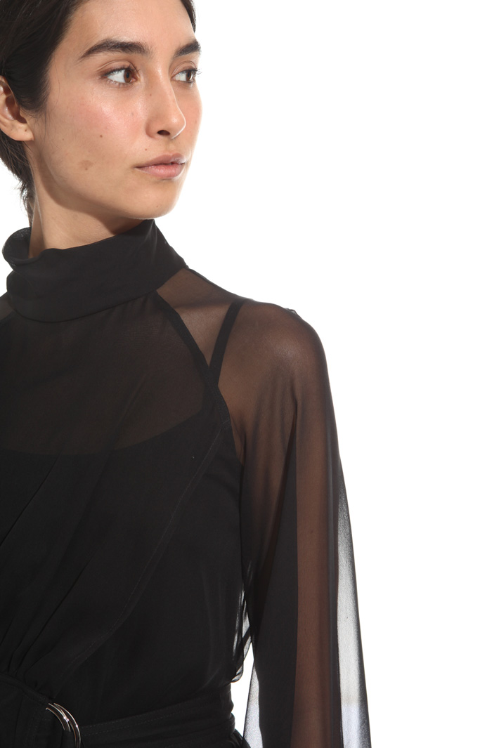 Silk georgette blouse Intrend Silk georgette blouse Intrend