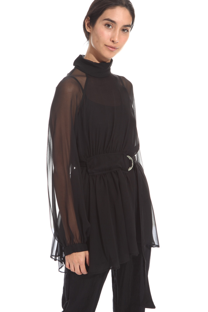 Silk georgette blouse Intrend Silk georgette blouse Intrend