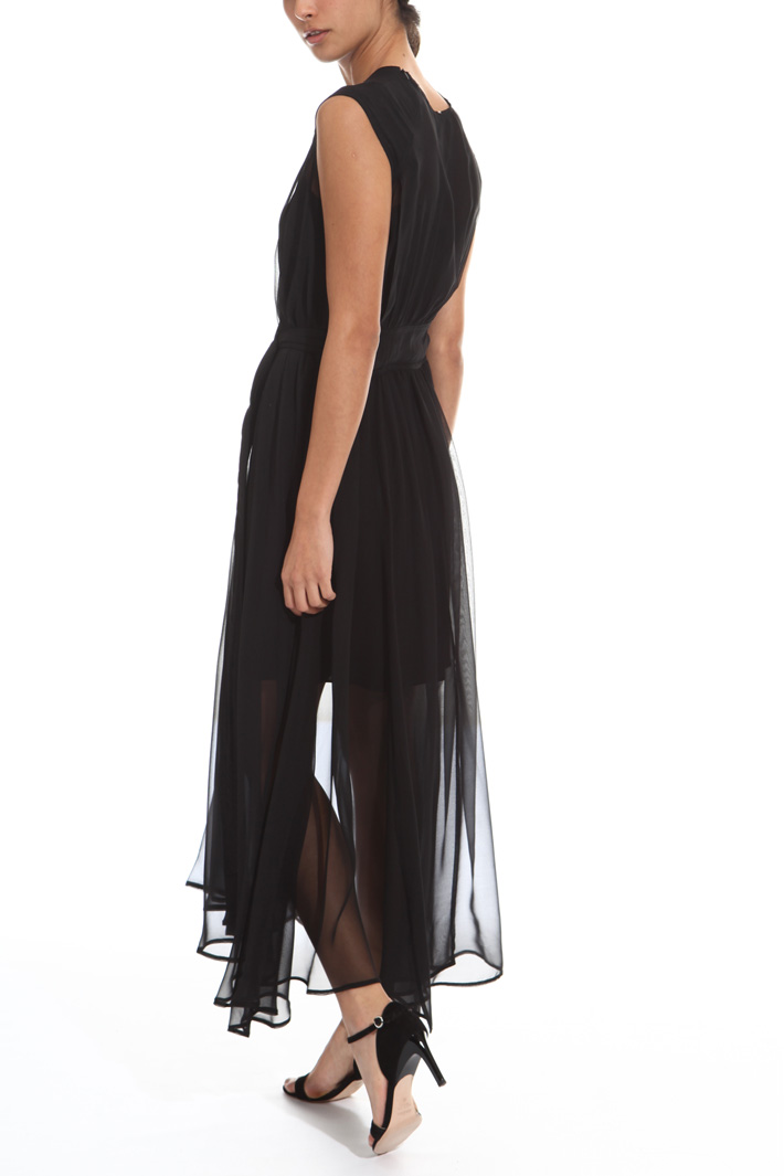 Abito in georgette di seta Intrend Abito in georgette di seta Intrend