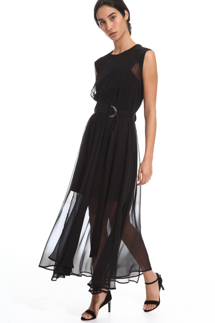 Abito in georgette di seta Intrend Abito in georgette di seta Intrend
