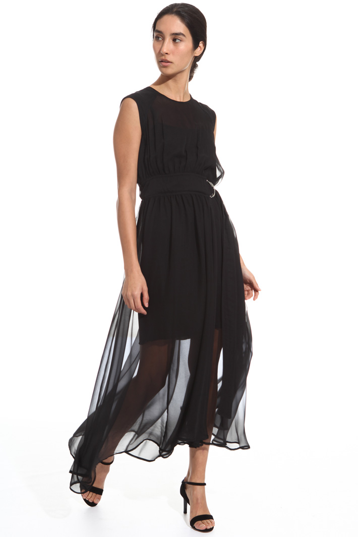 Abito in georgette di seta Intrend Abito in georgette di seta Intrend