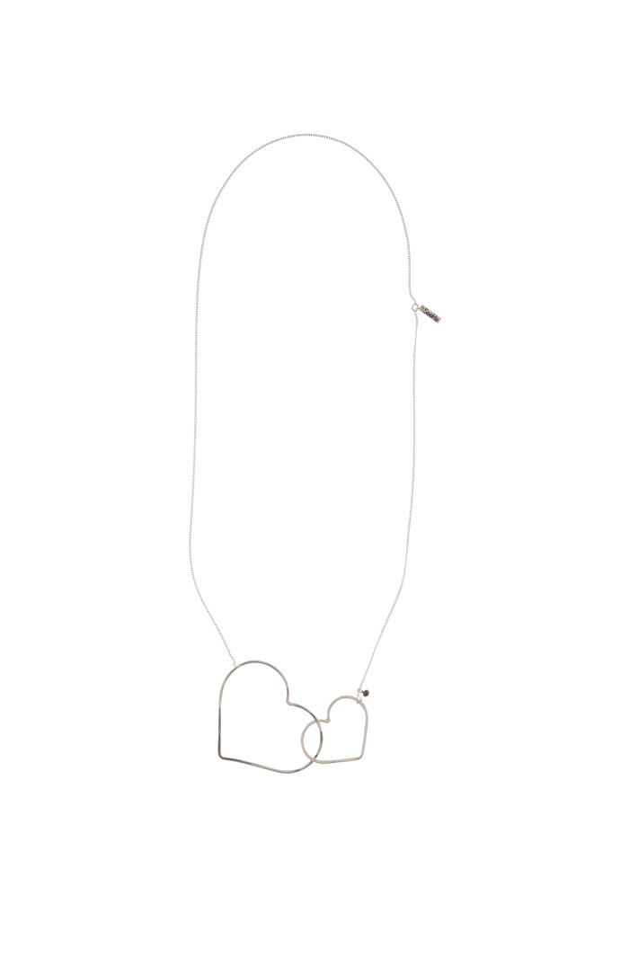Heart silver necklace Diffusione Tessile Heart silver necklace Diffusione Tessile