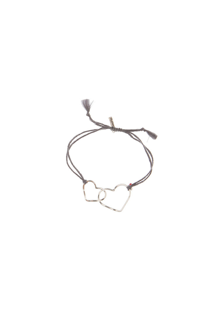 Heart pendant bracelet Diffusione Tessile Heart pendant bracelet Diffusione Tessile