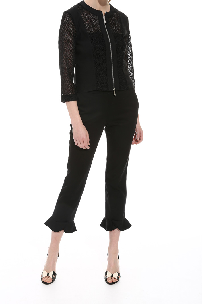 Macramé fabric jacket Intrend Macramé fabric jacket Intrend