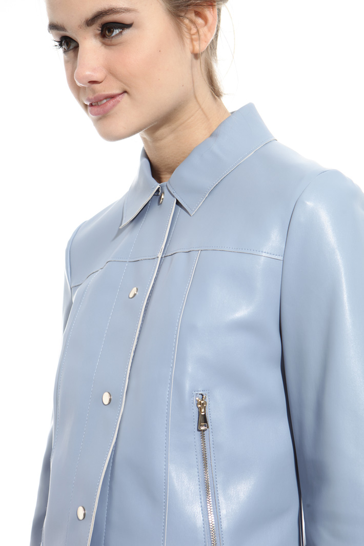 Leatherette jacket Intrend Leatherette jacket Intrend