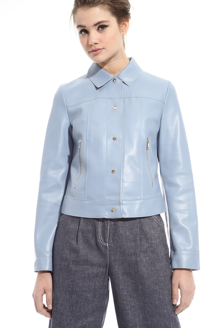 Leatherette jacket Intrend Leatherette jacket Intrend