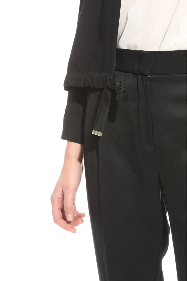 Crepe envers satin bomber Intrend Crepe envers satin bomber Intrend