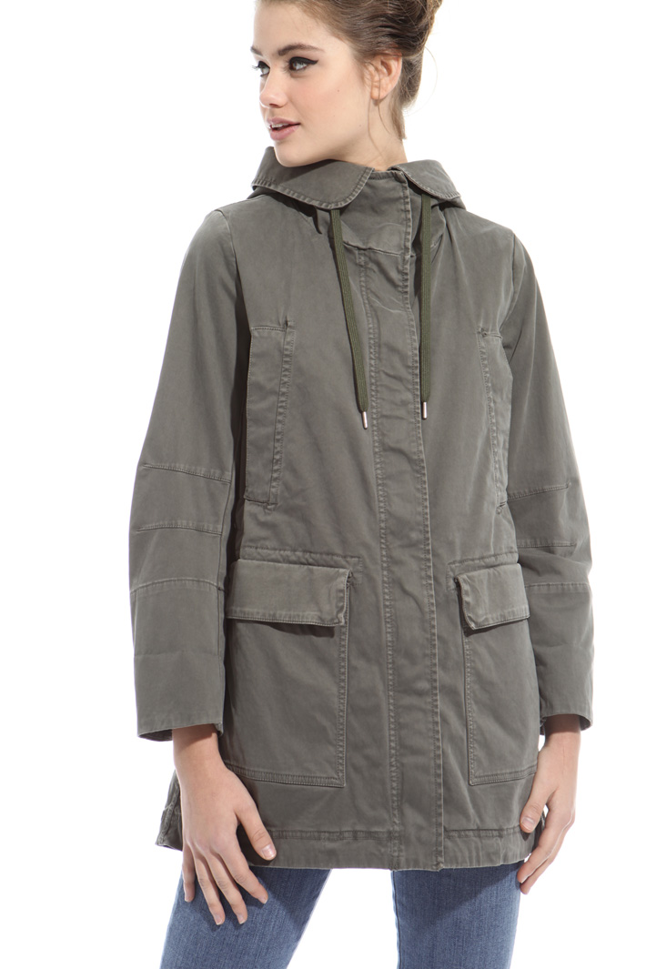 Polished satin parka Intrend Polished satin parka Intrend