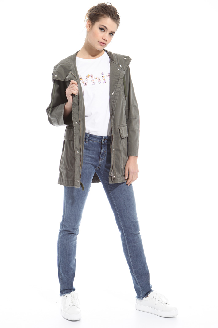 Polished satin parka Intrend Polished satin parka Intrend