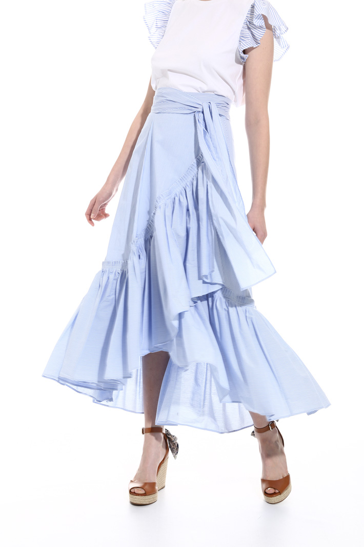 Maxi flounce skirt Intrend Maxi flounce skirt Intrend