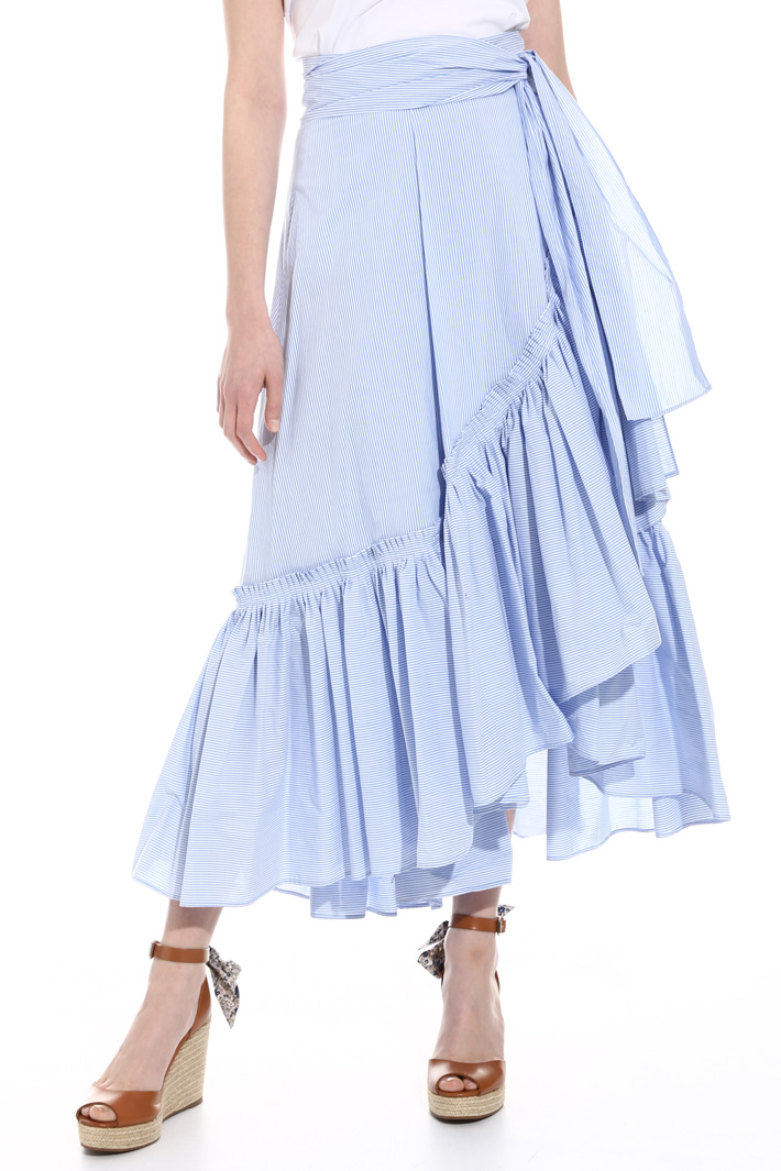 Maxi flounce skirt Intrend Maxi flounce skirt Intrend