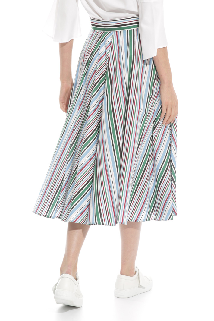 Printed midi skirt Intrend Printed midi skirt Intrend