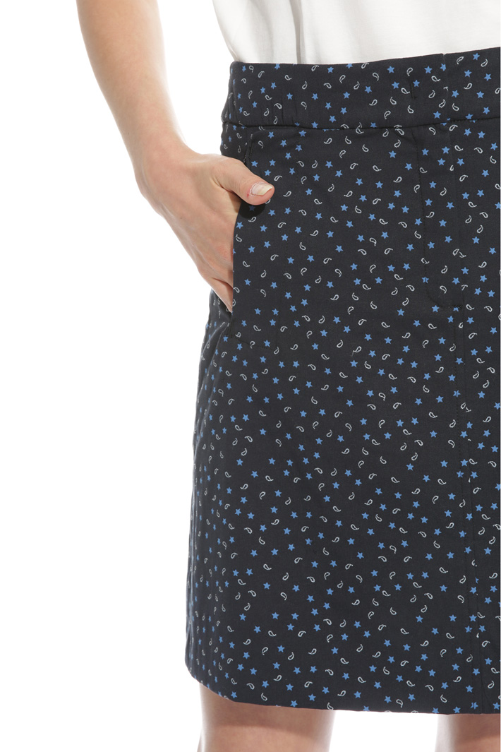 Flared jacquard skirt Intrend Flared jacquard skirt Intrend