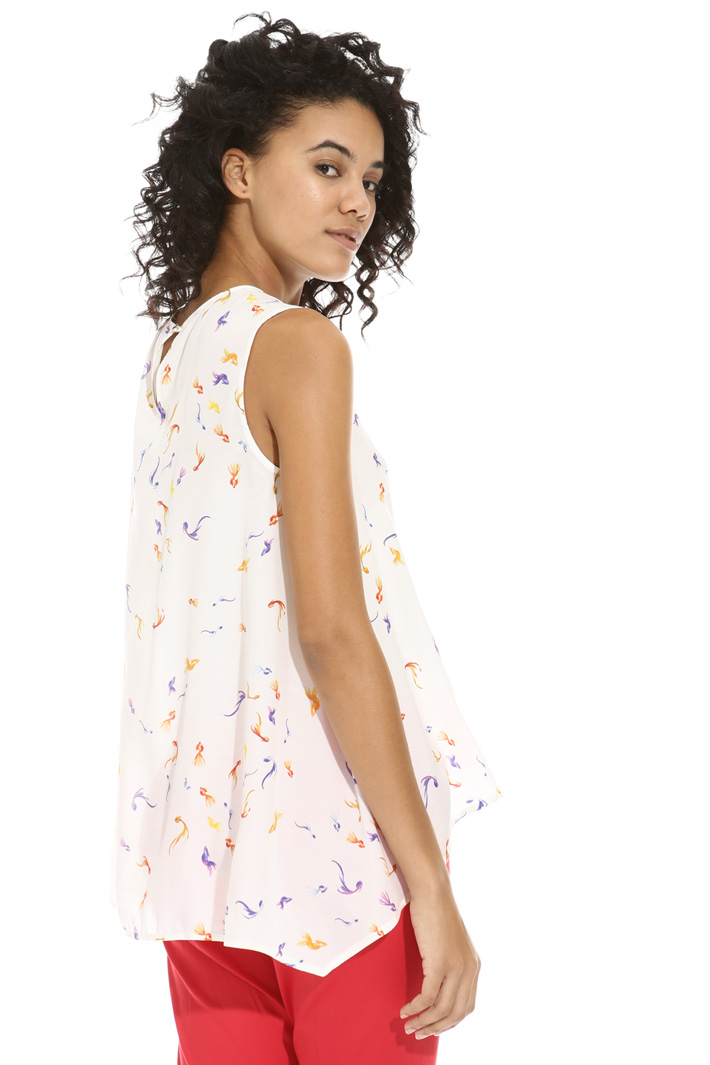 Printed fluid top Intrend Printed fluid top Intrend
