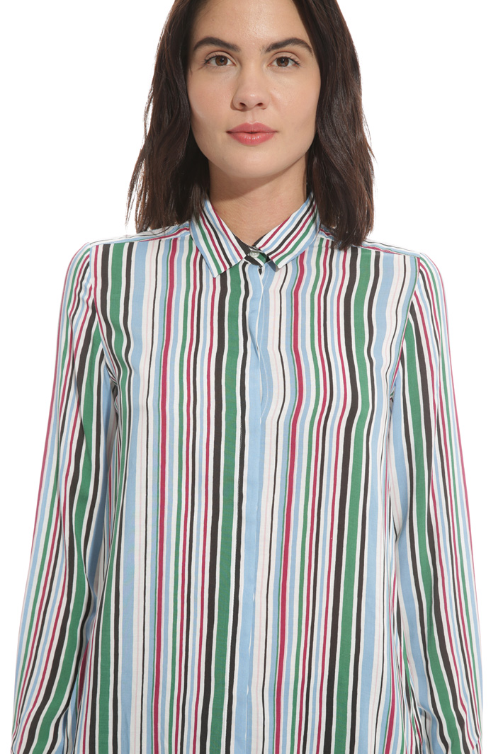 Printed muslin shirt Intrend Printed muslin shirt Intrend