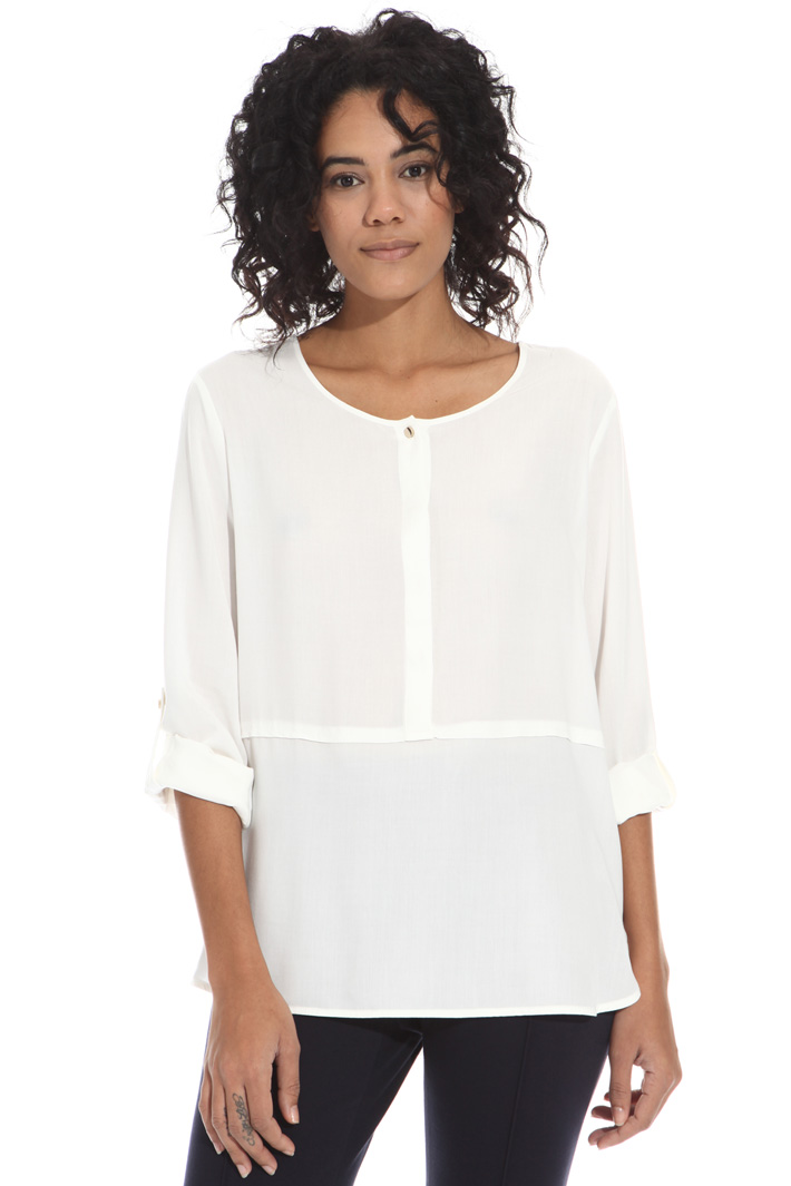 Blusa in fluido di viscosa Intrend Blusa in fluido di viscosa Intrend