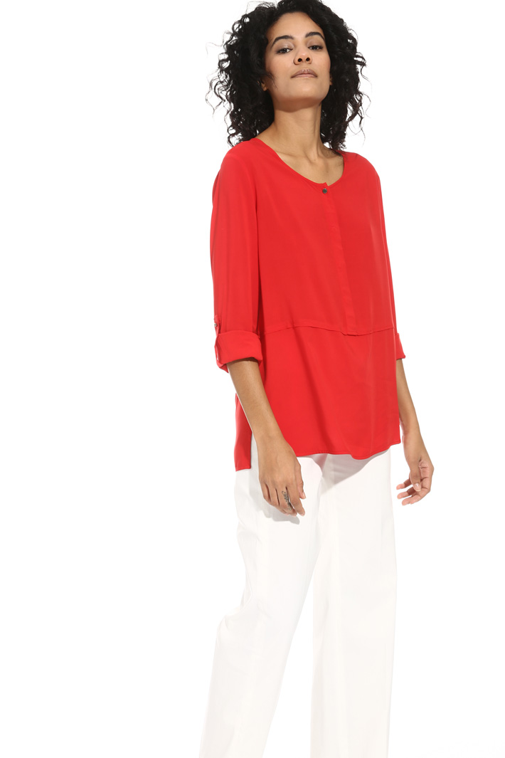 Blusa in fluido di viscosa Intrend Blusa in fluido di viscosa Intrend