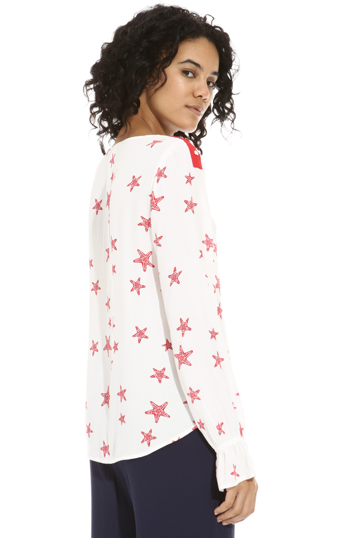 Blusa in fluido crepe Intrend Blusa in fluido crepe Intrend