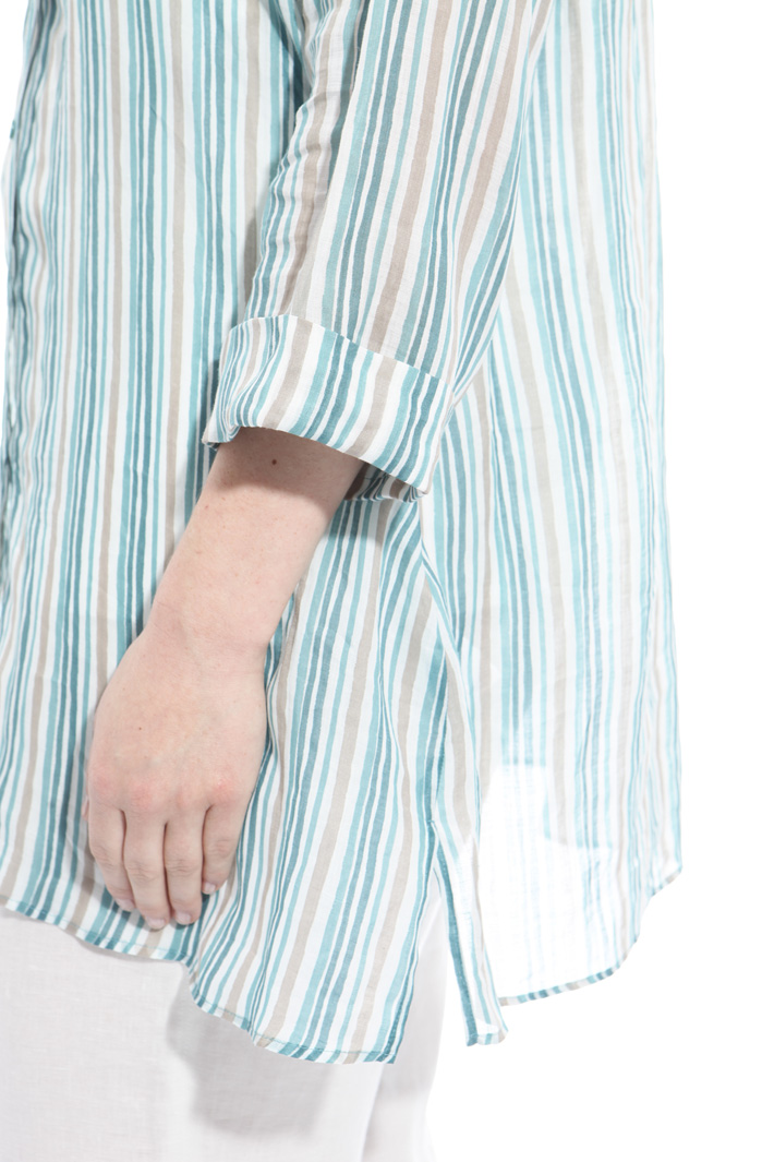 Printed linen shirt Intrend Printed linen shirt Intrend