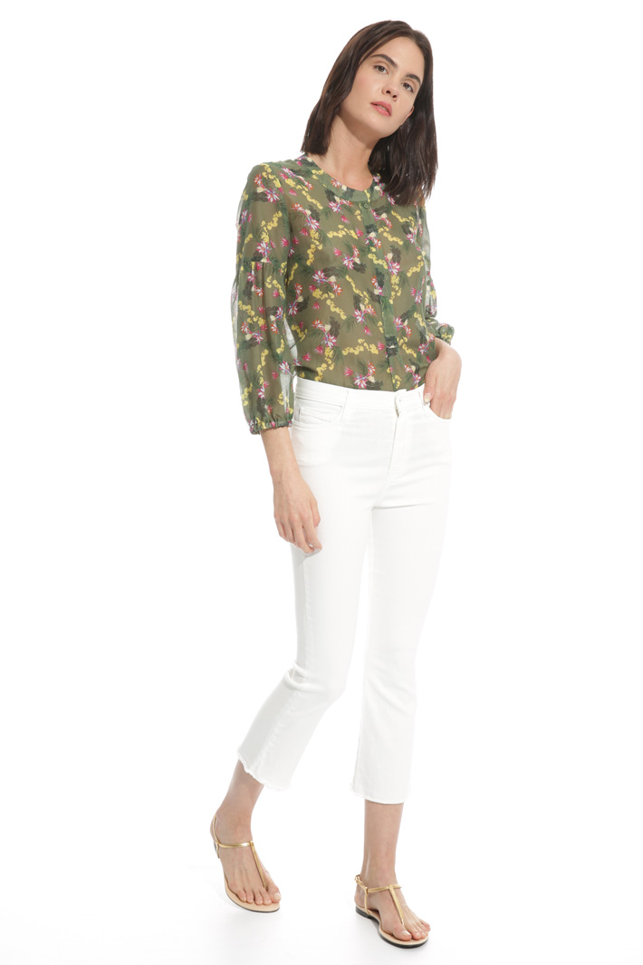 Fitted fringed trousers Intrend Fitted fringed trousers Intrend