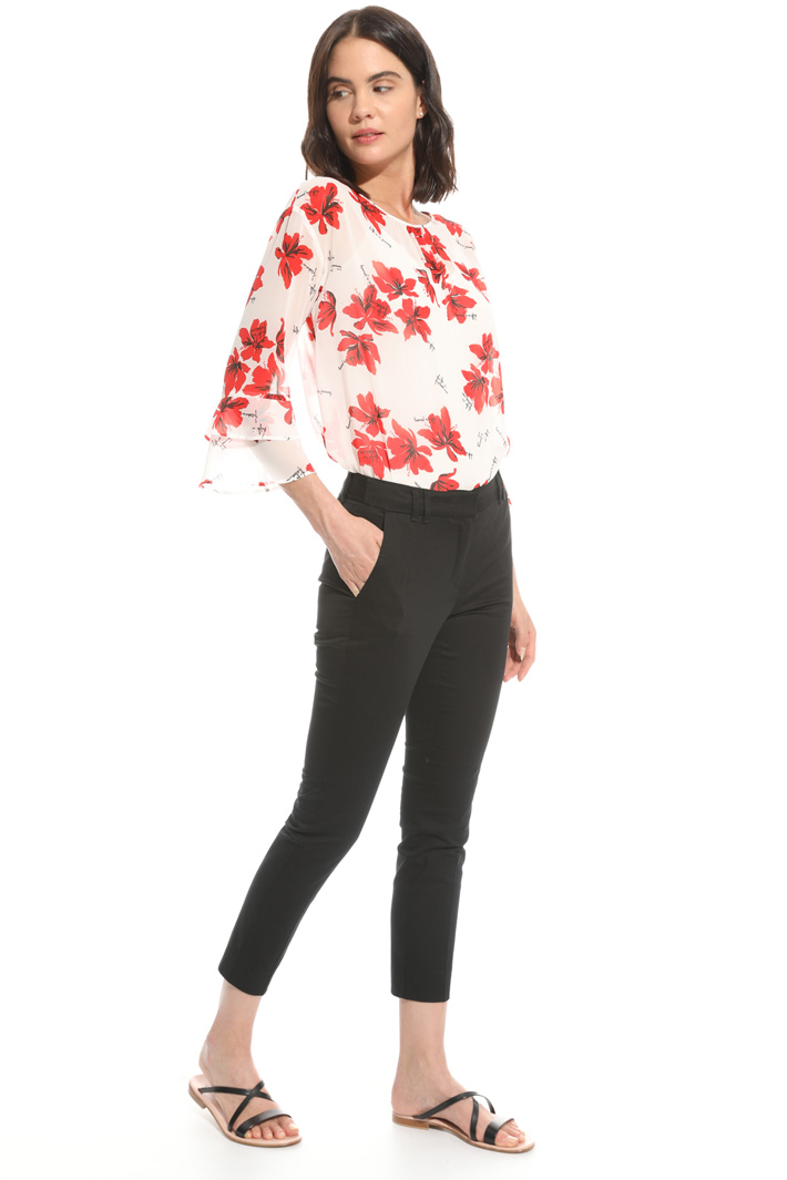 Lightweight satin trousers Intrend Lightweight satin trousers Intrend