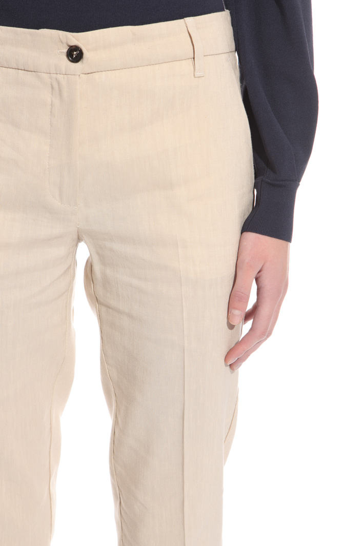Linen trousers Intrend Linen trousers Intrend