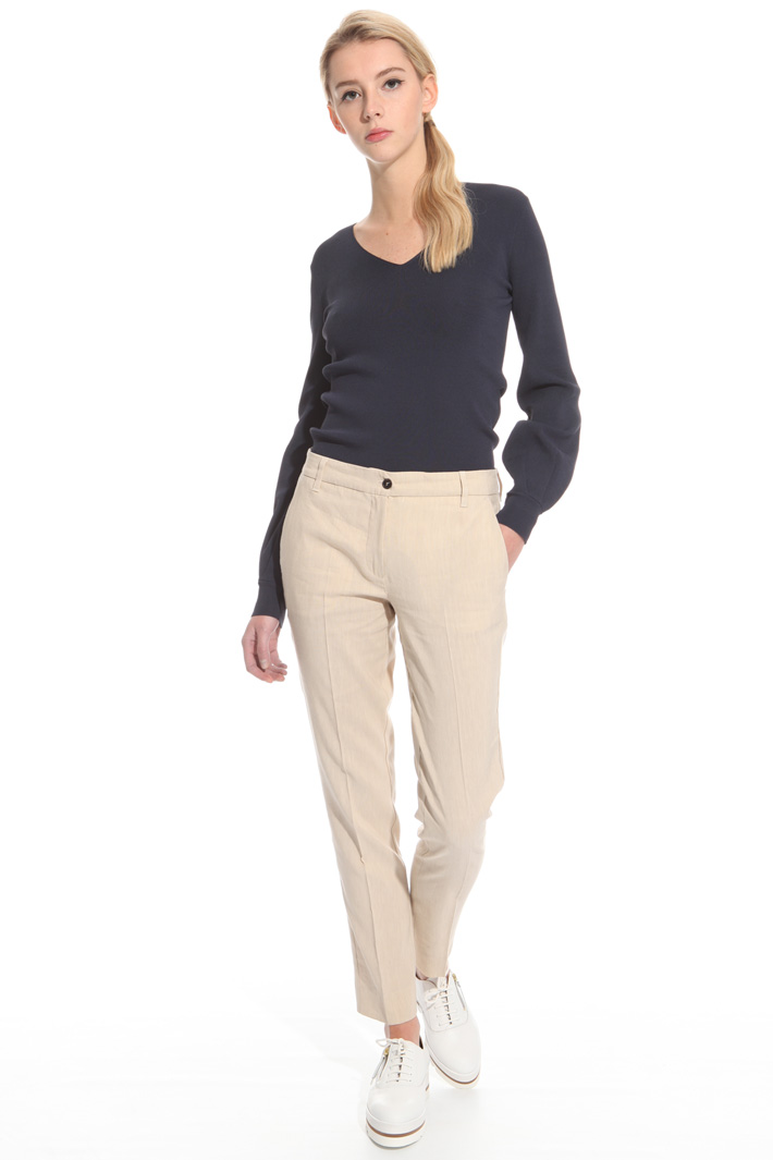 Linen trousers Intrend Linen trousers Intrend