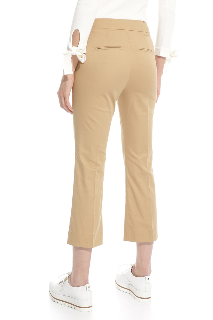 Flared cotton trousers Intrend Flared cotton trousers Intrend