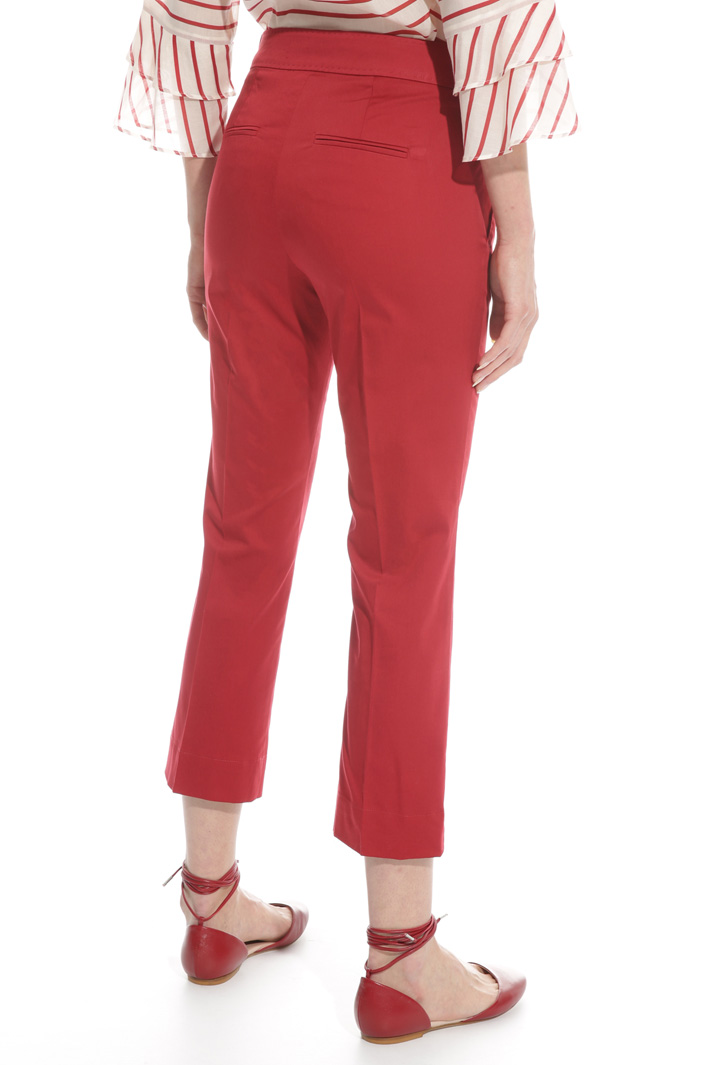 Flared cotton trousers Intrend Flared cotton trousers Intrend